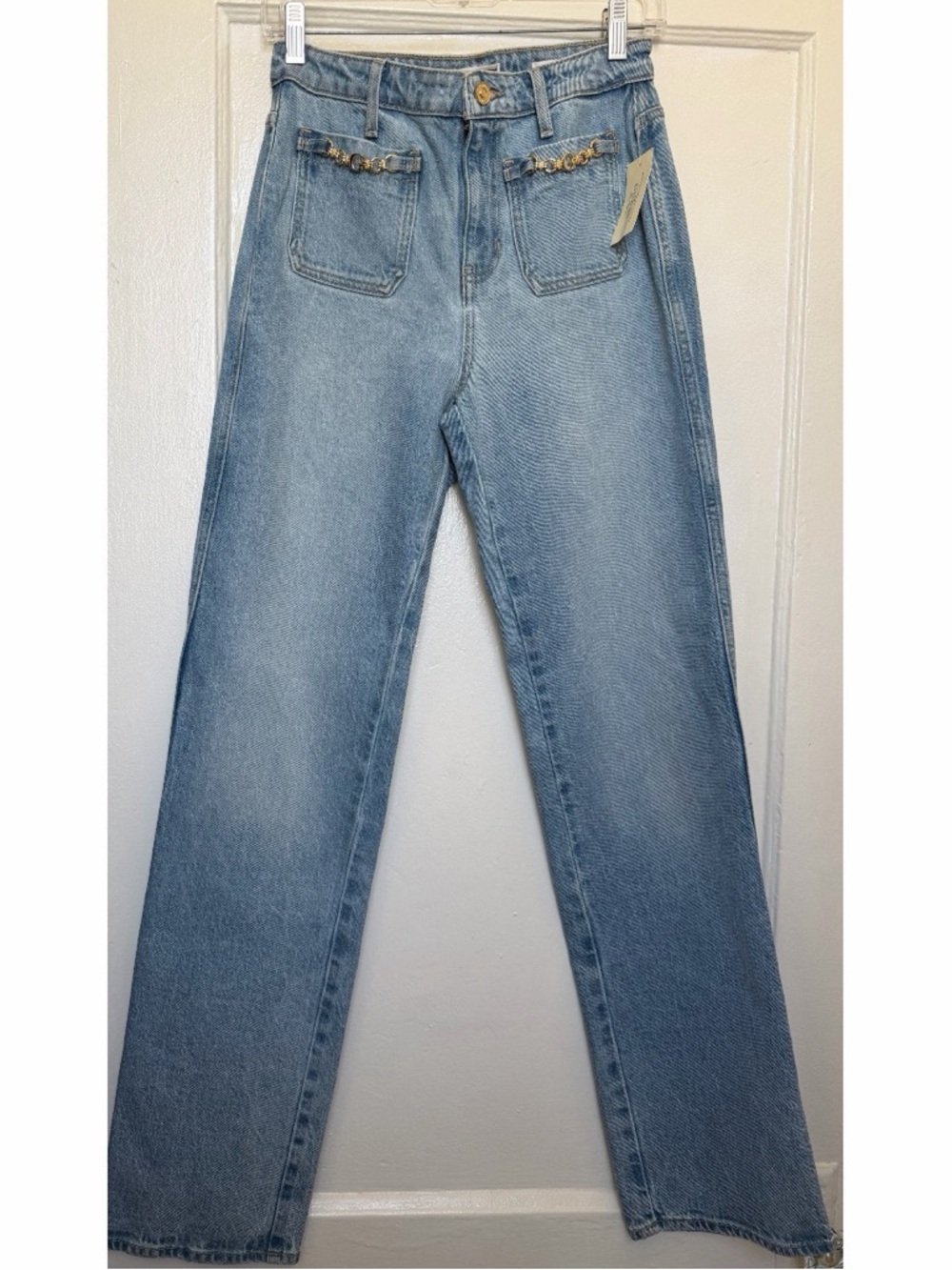 Guess Light Wash Straight-Leg Women's Jeans